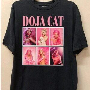 Doja Cat 90s Retro Music Tour 2024 Rap Fan Gift Graphic Concert T-shirt 90